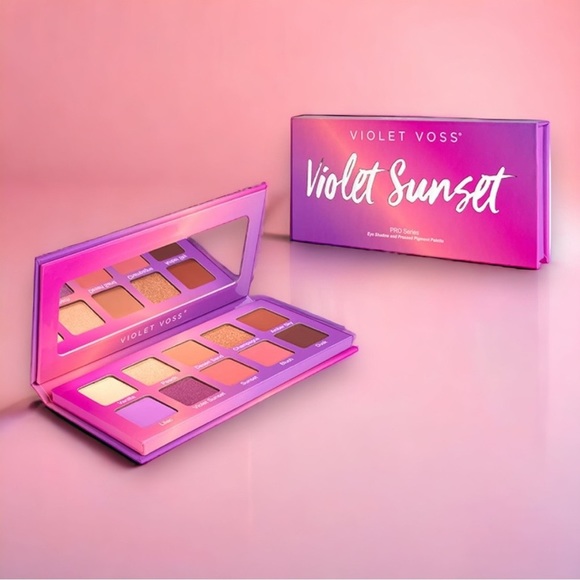 Violet Voss Violet Sunset PRO SERIES Eyeshadow and Pressed Pigment Palette NIBβ - Picture 1 of 5